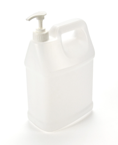 Factory Offer 1 Gallon 2 Gallon 3 Gallon Empty Plastic Liquid Pump Jugs HDPE Plastic Rectangular Pumping Container Bottles