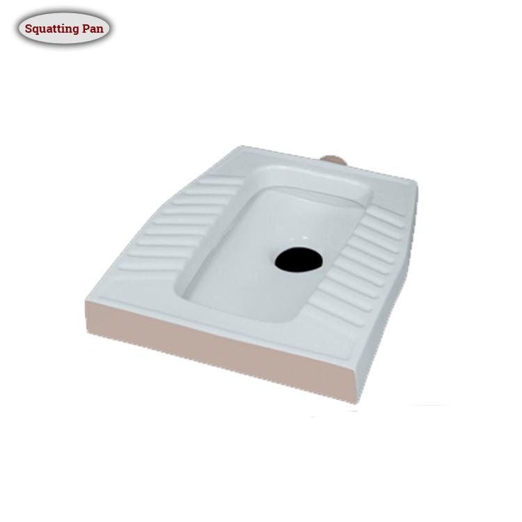 Worldwide Exporter of Good Quality Durable Ceramic Squatting Pan Toilet