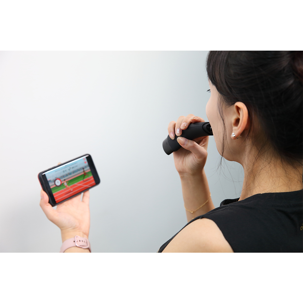 Breath on_black breathing control breathing training games Rechargeable devices