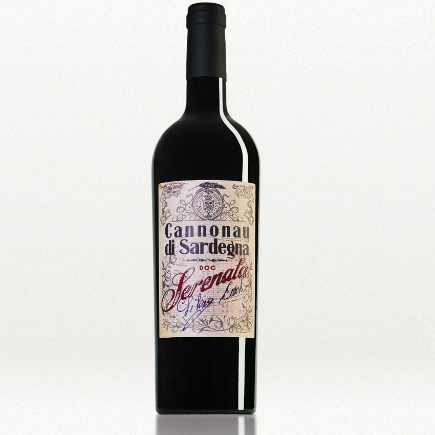 Лучшее итальянское сардинское Красное вино-Cannonau-serata-75cl-готово к экспорту