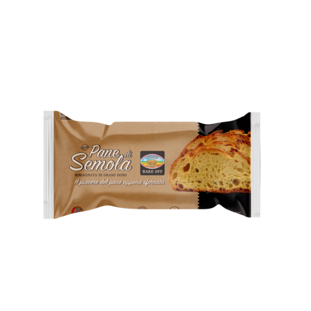 High Italian Gourmet Par Baked Frozen Baked Remilled Durum Wheat Semolina Bread Supplier