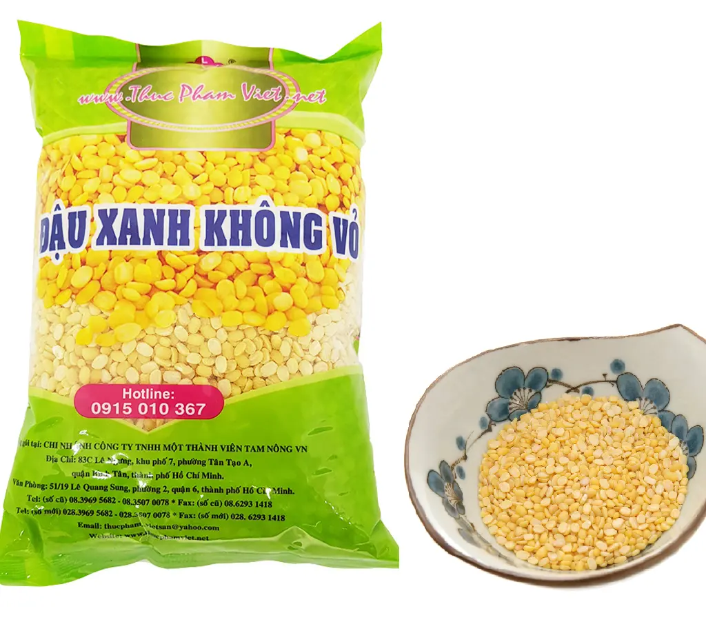 Vietnamese Best Price Grade 1 Green Mung Beans No Bean Pod 300gr From Viet San Viet Nam