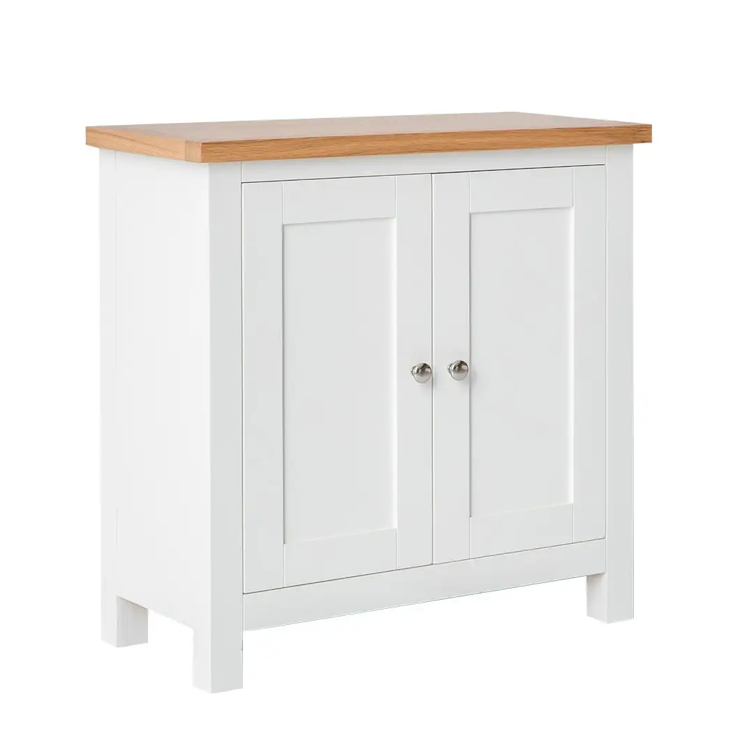 Cupboard Display Chest 2 Doors White Collection