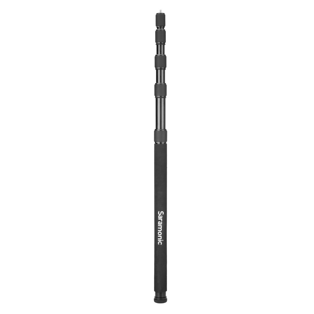 Saramonic 5-Section 10' Aluminum Boom Pole with 3/8" 1/4"-20, & 5/8" Mounts Audio Accessories