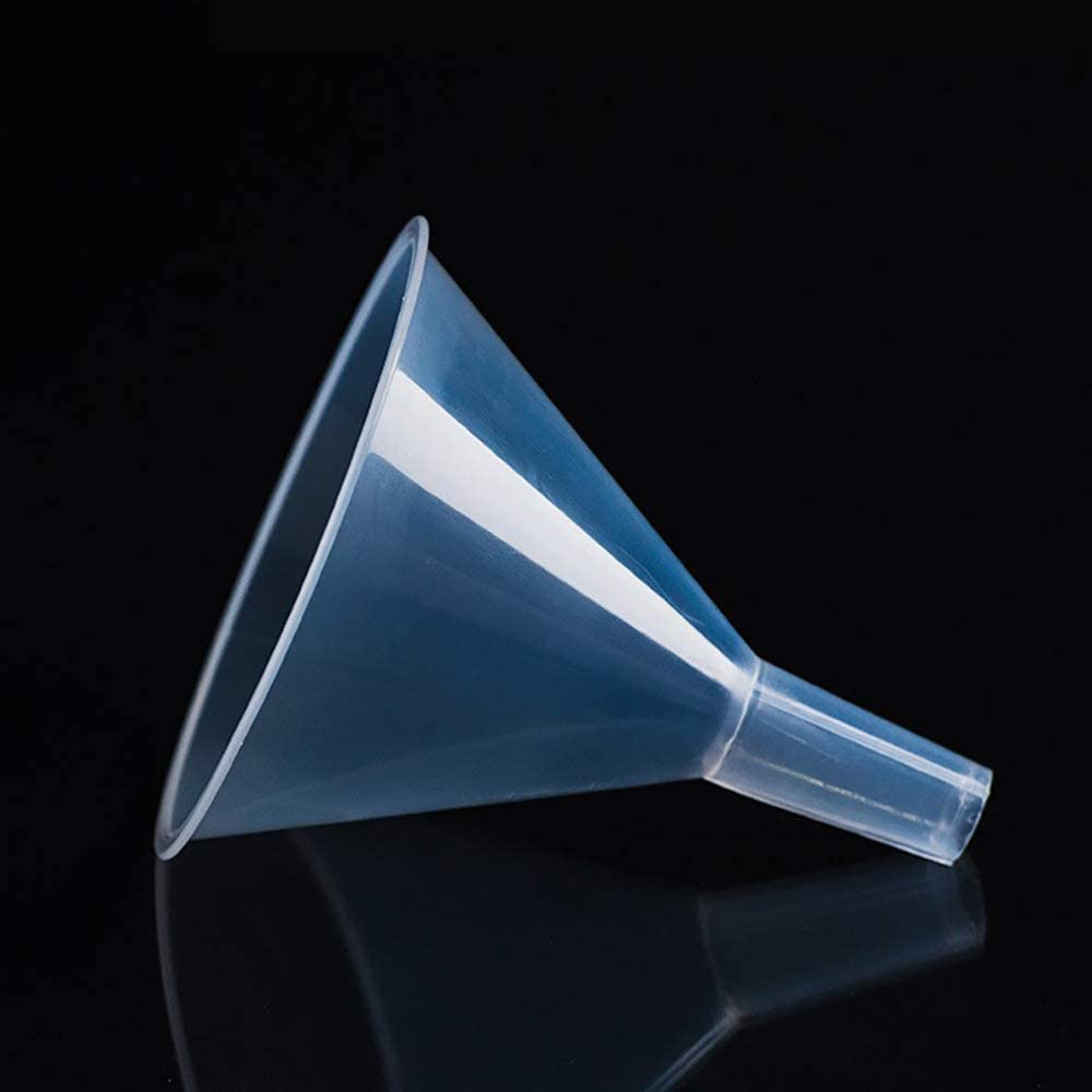 Factory Directly Laboratory Cheap Clear Plastic Funnel, Multi-Purpose Transparent Funnel for Science Lab Bottle Filling Liquid
