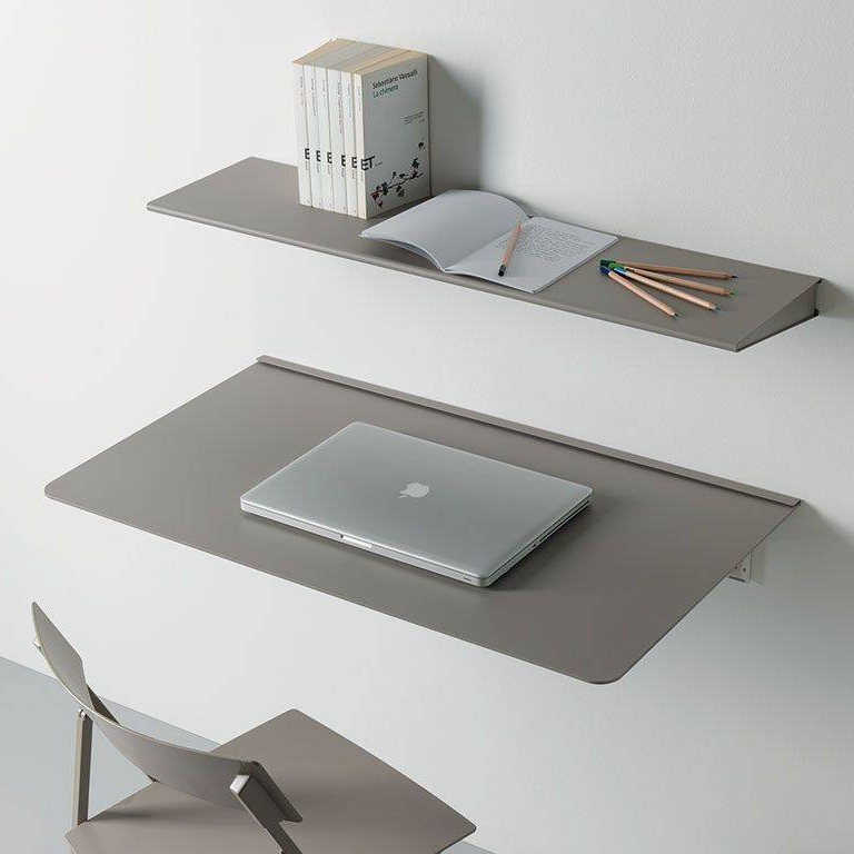 Metal wall Shelf Set Wall Mounted Floating Shelf with Large Storage for Bedroom Bathroom Living Room Kitchen