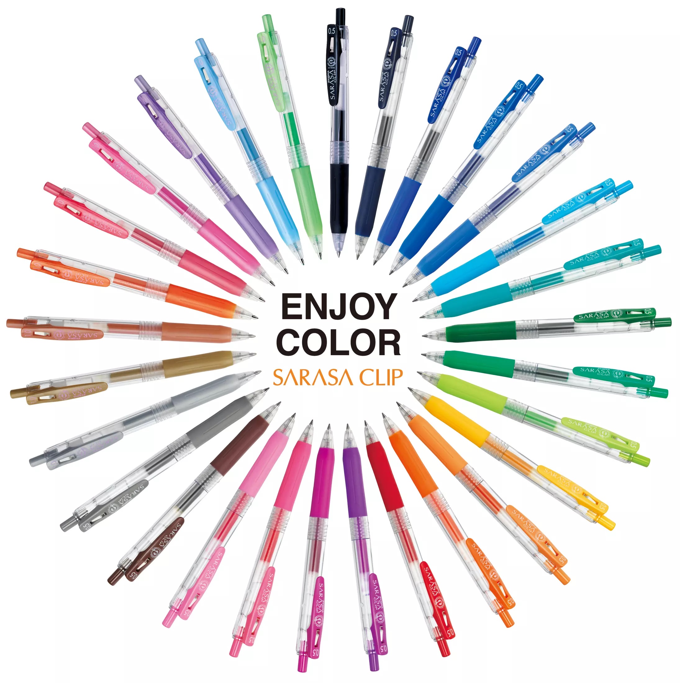 Для ZEBRA JJS15 Clikcable многоразовая цветная гелевая ручка экологически чистая