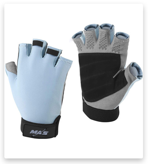 Fingerless Gloves Fishing Gloves Sun Gloves - Sun Protection Microfiber-Tech Safeguard Half-Finger Style Gardening