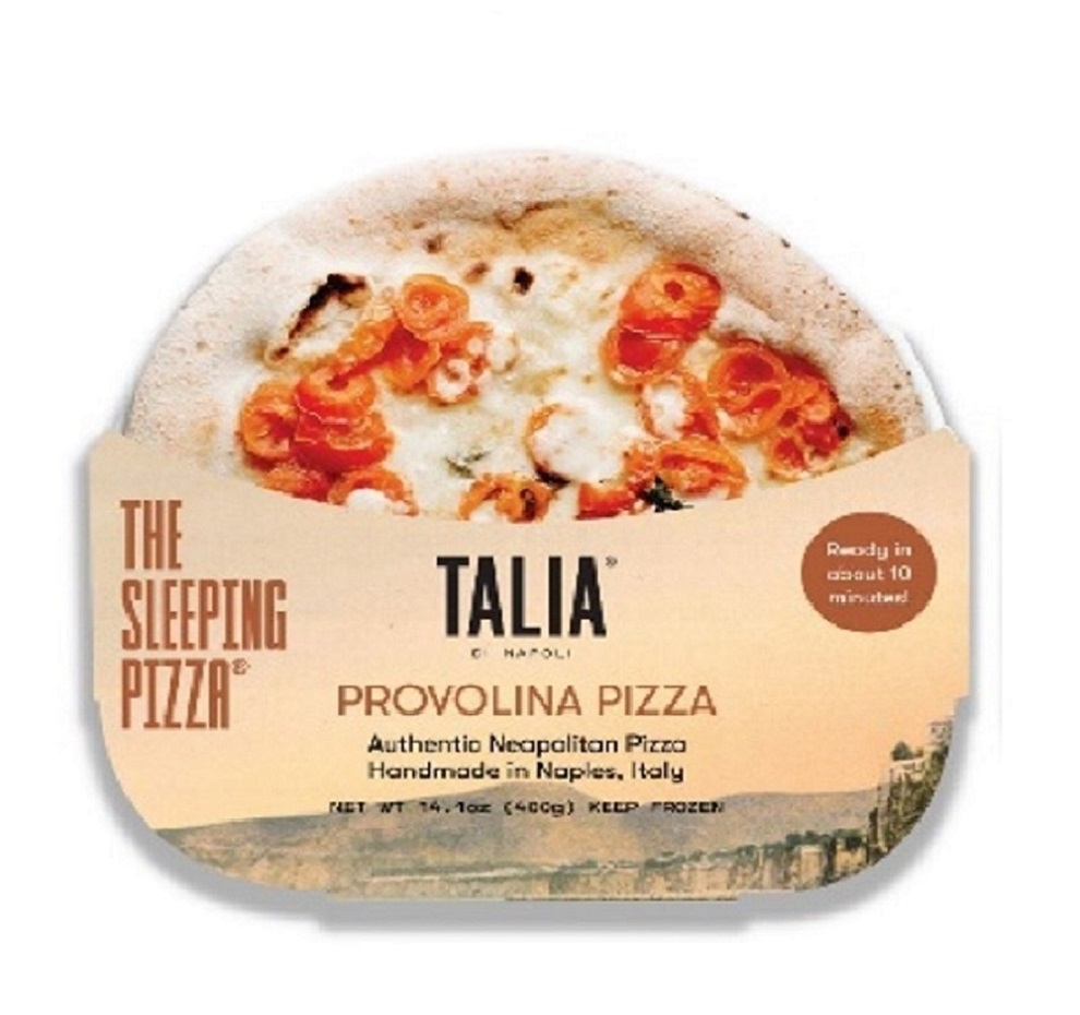 Fully Baked Frozen Handmade Mozzarella Pizza100% Natural No preservatives No additives No GMOs