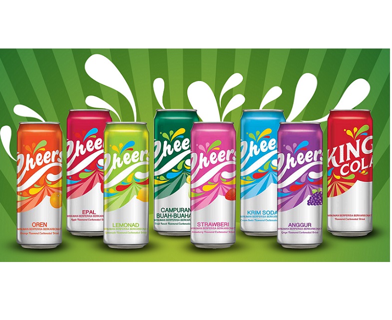 Безалкогольный напиток Cheers Sparkle 325 мл из малайзии