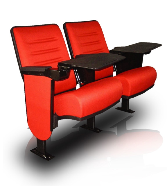 Auditorium Chair BETA T4 Lecture Hall Long Lasting Solid Material Strong Metal Pedestal High Comfort Moulded Foam