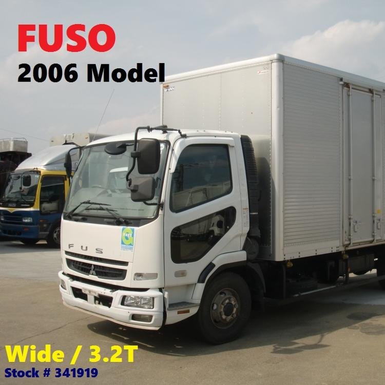 Ручная передача хороший кондиционер грузовой фургон FUSO подержанные грузовики на продажу