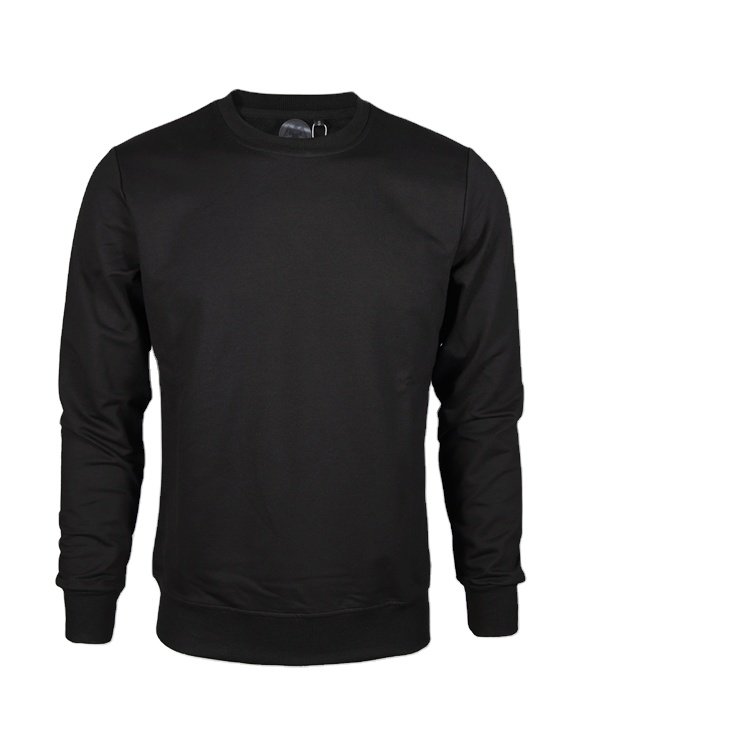 Factory Manufacturer Supply Custom Men's Fleece Crew Neck Sweatshirt