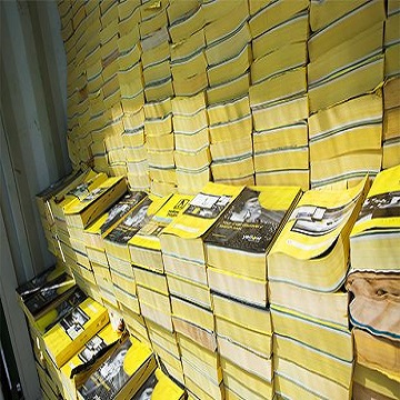 Телефонные каталоги на желтых страницах/Мусорная бумага/бумага Onp