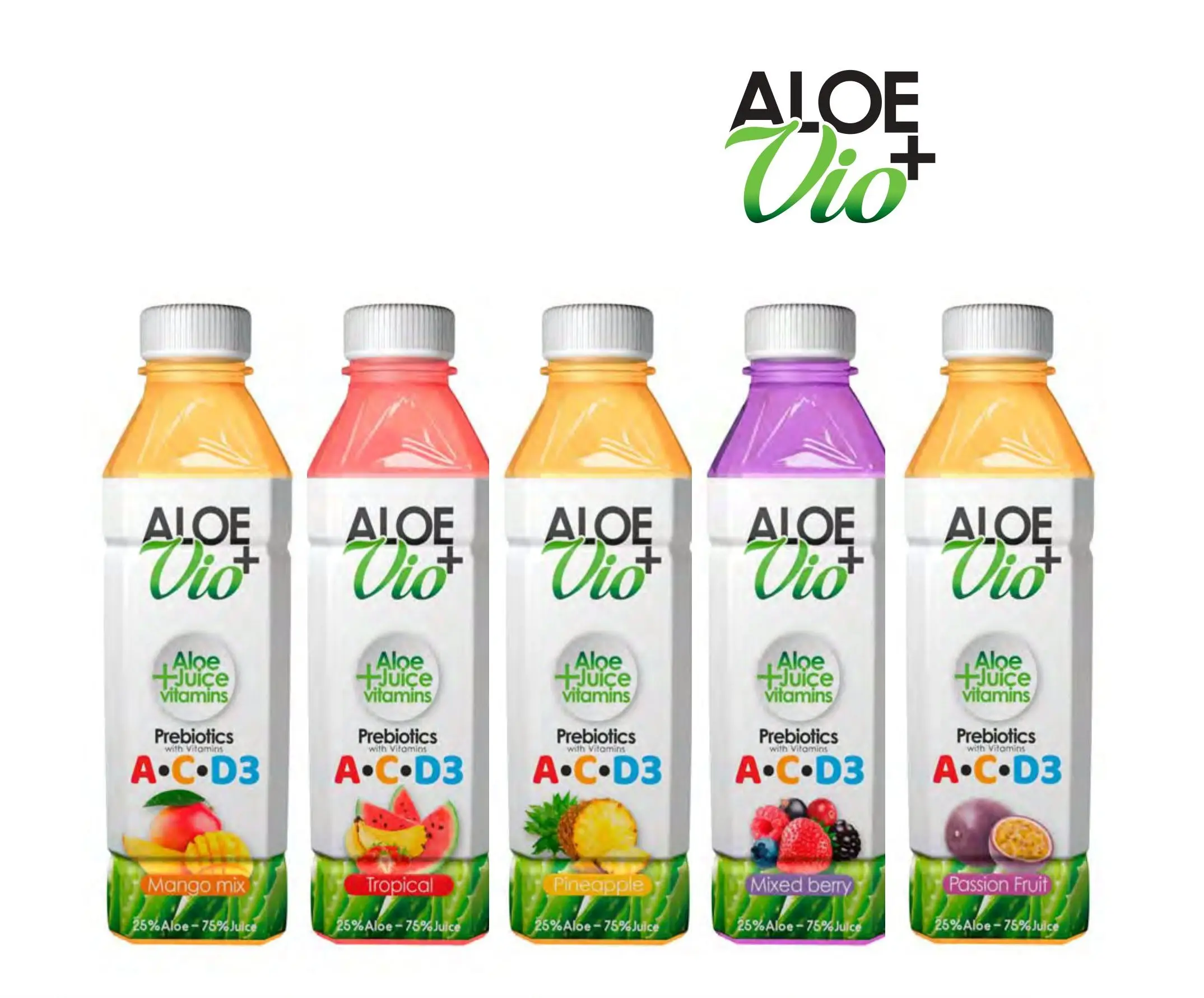 New ALOE VIO plus Organic Juice Vitamins & Prebiotics
