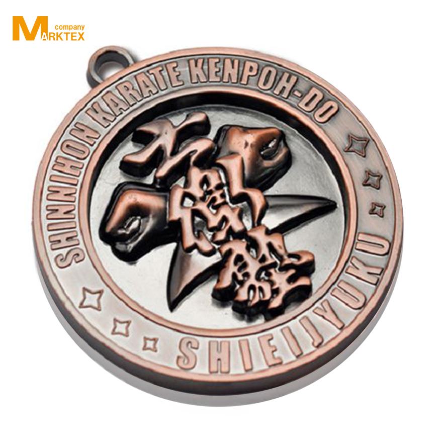 Custom metal commemorative medal
