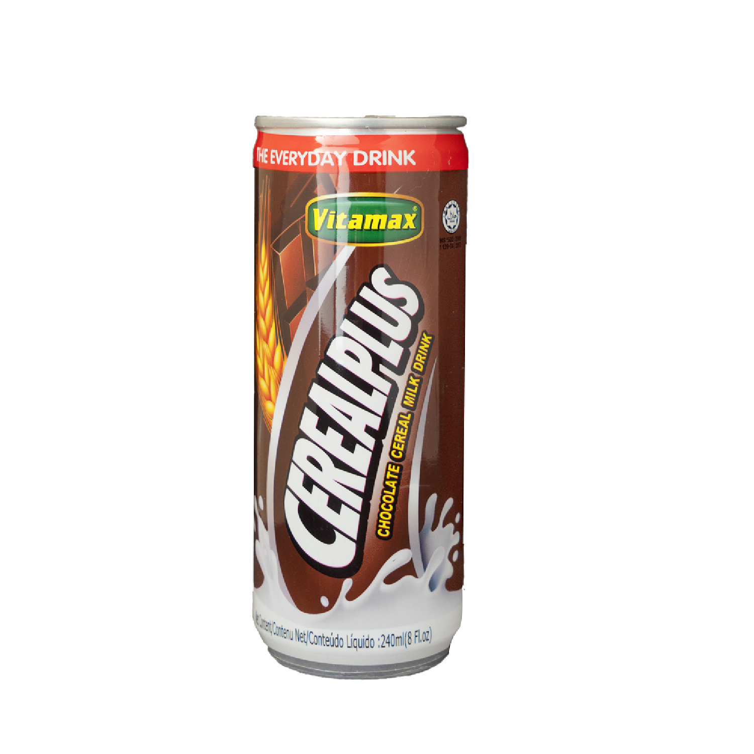 OEM Energize Dessert Drink Flavoured Fluid Milk Drinks Children Vitamax Cereal Plus Chocolate 240ml x 24c