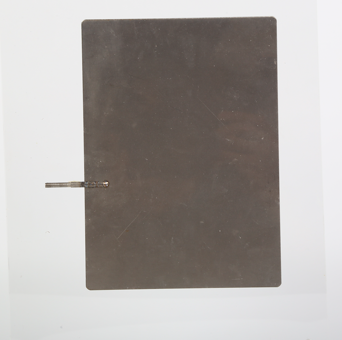 Hot sale Industrial Grade titanium electrode plates For Electrolysis Brine