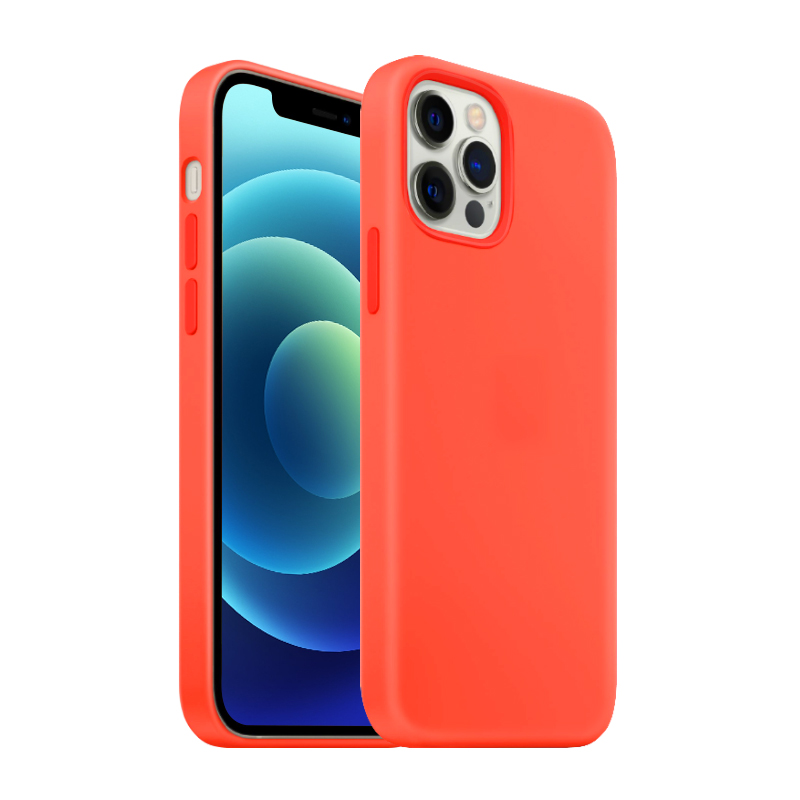 Магнитный чехол Magsafing из жидкого силикона для Iphone 12 Max 12 Pro Max