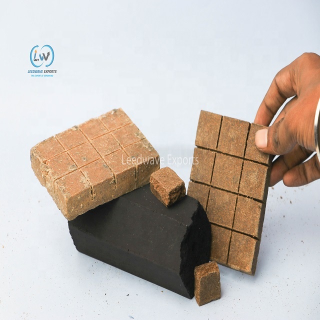 Cost Efficient Solid Fuel Brown Wax and Sawdust cubes Fire Starters
