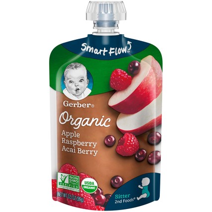 Предложены файлы гербер органический яблочный Raspberry асай берри 3,5 oz чехол для детского питания