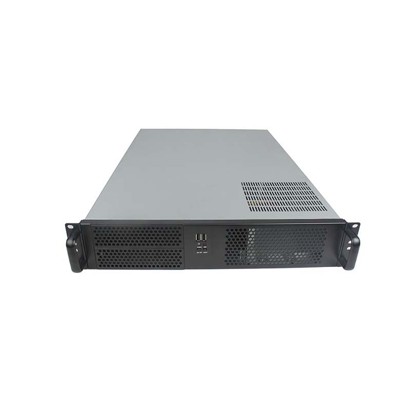 Высококачественный корпус 2U 650 мм для монтажа в стойку, 8 HDD, 4*8025, горячая замена, средние вентиляторы с 1,2 мм SGCC