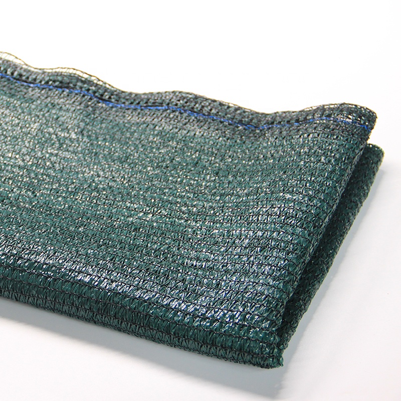 China manufacturer 100% Virgin HDPE agricultural dark green color Ukraine market garden shade net