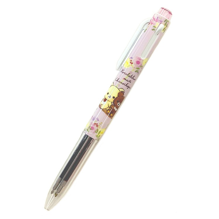 [CHL] San-X x Pentel ENERGEL i + Rilakkuma 0,5 мм черная + синяя + красная Трехцветная ручка