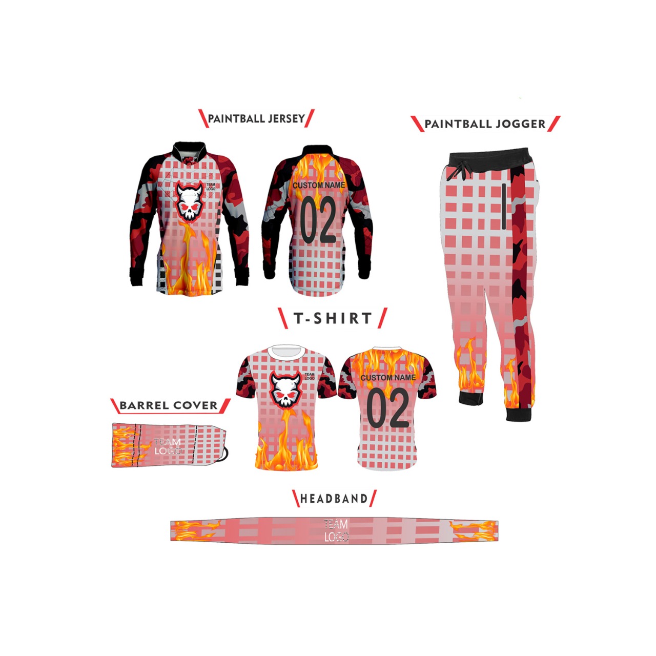 Most Charming Deal On Sublimated Men Paintball Set 2021 Comprising the Quality with Maximum Customization