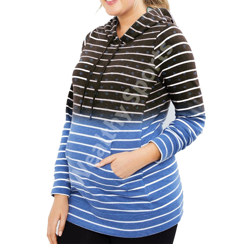 Ladies maternity Hoodie Colorful