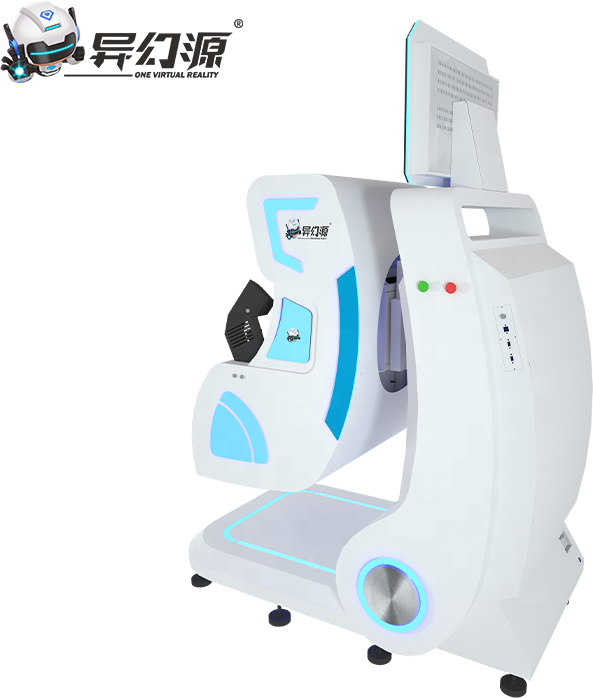 VR Attractions park virtual reality simulation rides 9D Simulator VR 360 degree rotating motion VR Chair