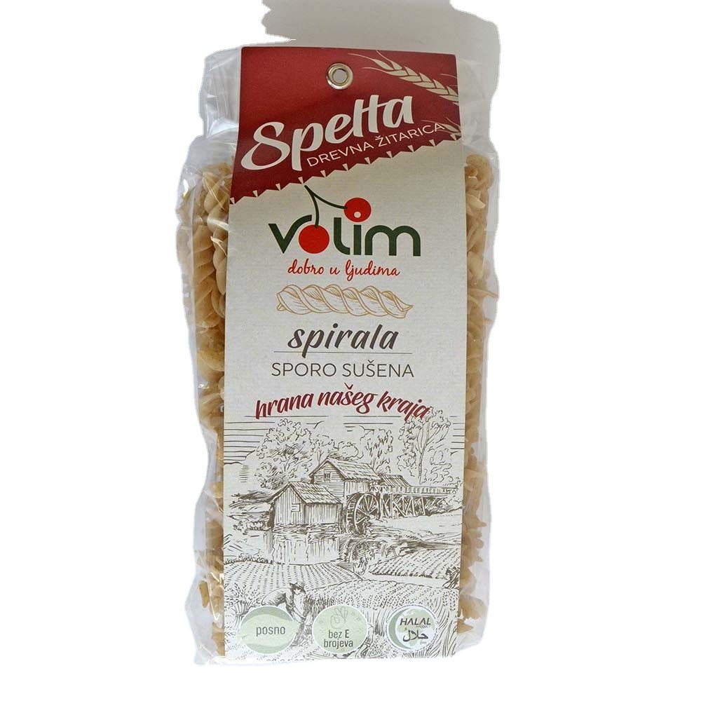 Оптовые производители, Serbiab 250 г, здоровая быстрая пища, закуска, сухая спиральная паста