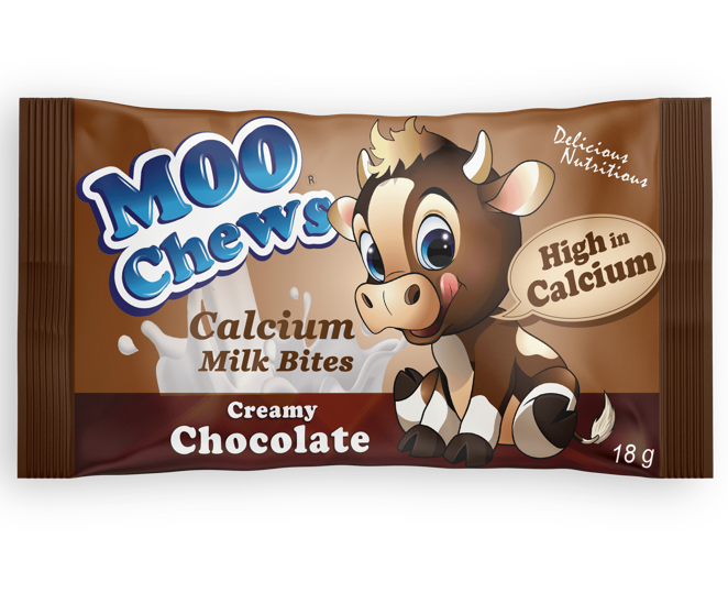 Moo жевательные пакеты, шоколадные здоровые закуски для детей и малышей, молочные таблетки с высоким содержанием кальция NZ