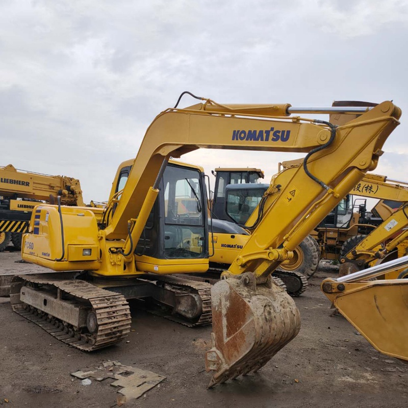 Used pc60 komatsu crawler machine excavator for sale