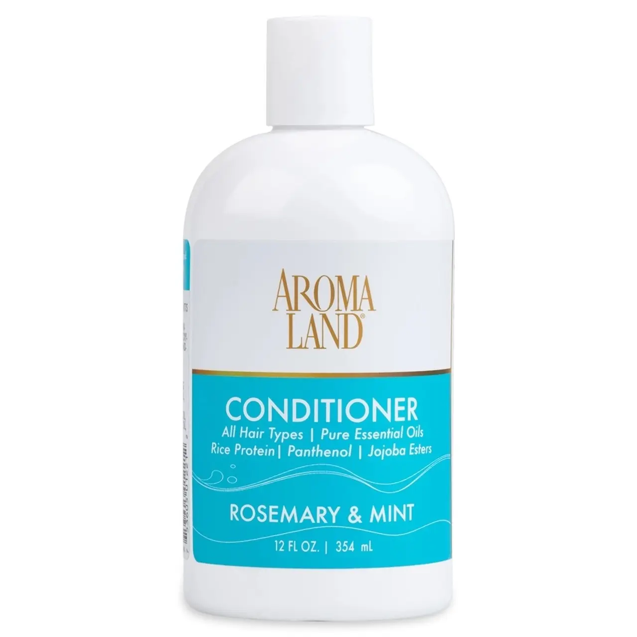 AROMALAND NATURAL CONDITIONER WITH ESSENTIAL OILS - ROSEMARY   MINT - 12 oz