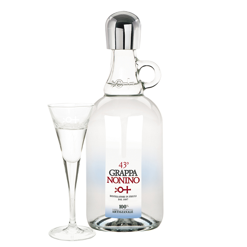 Итальянское белое виски, высокое качество, OEM Grappa Nonino tradition, традиционная 43 Friulana 700 мл
