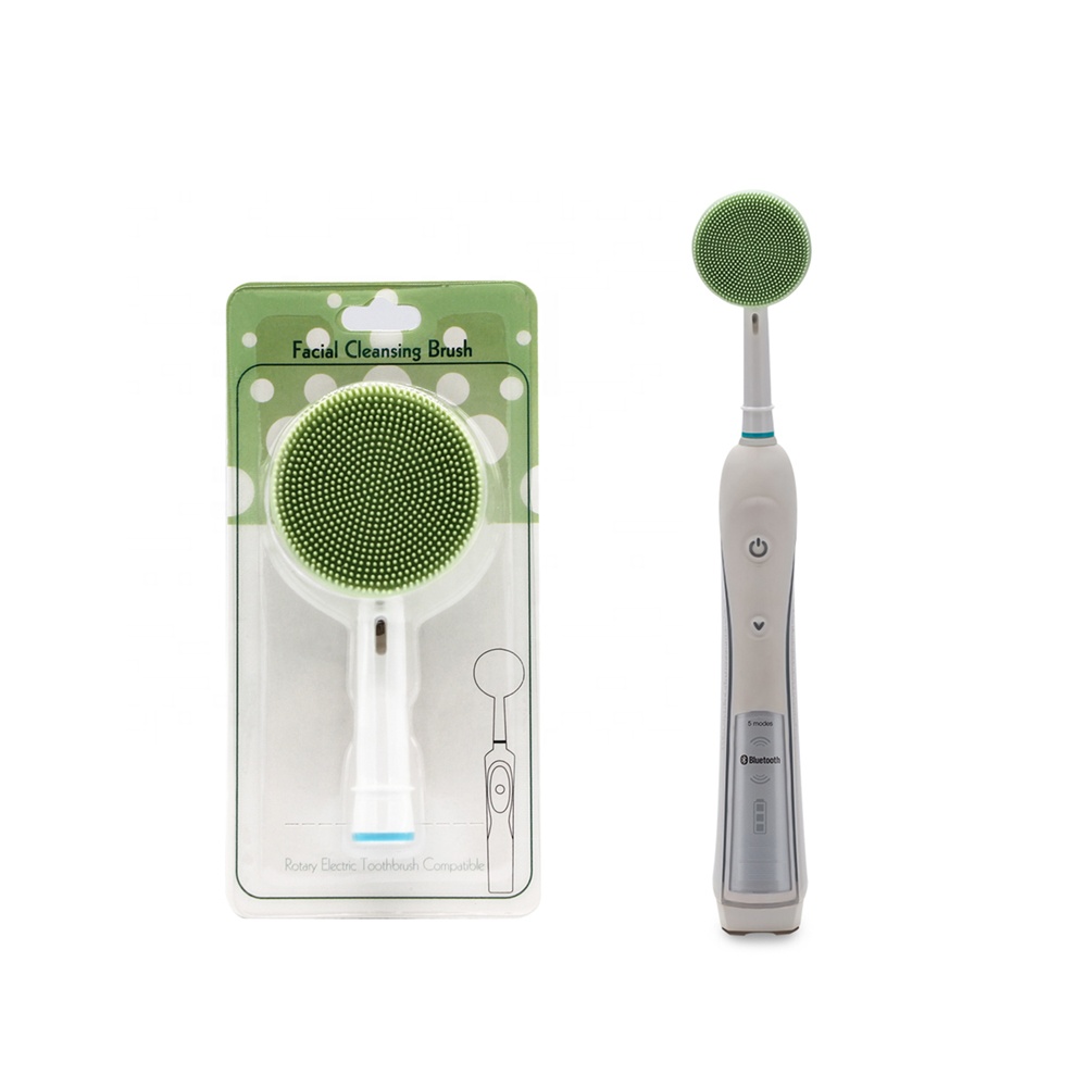 Single Facial Massager and Cleansin Brush Head For Oral B Electric Toothbrush