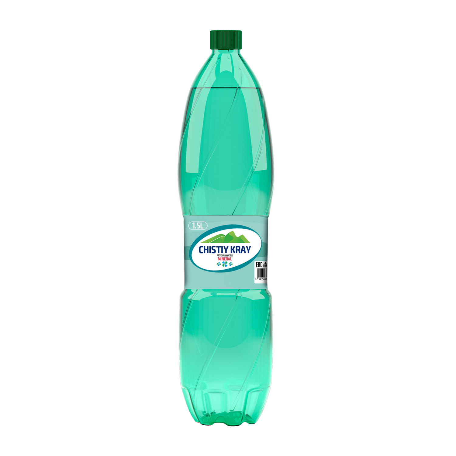 Минеральная вода «Chistiy kray» (чистая область), 1,5 л