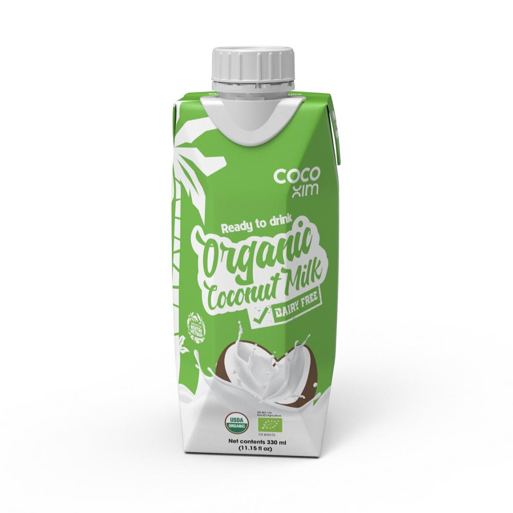 PACKAGED COCONUT MILK VIETNAM 500ML OEM STYLE 100% VEGAN