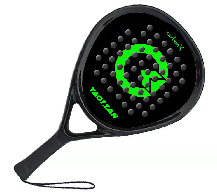 Custom 38mm Thickness Graphite Carbon Paddle/Padel Tennis Rackets 4 buyers