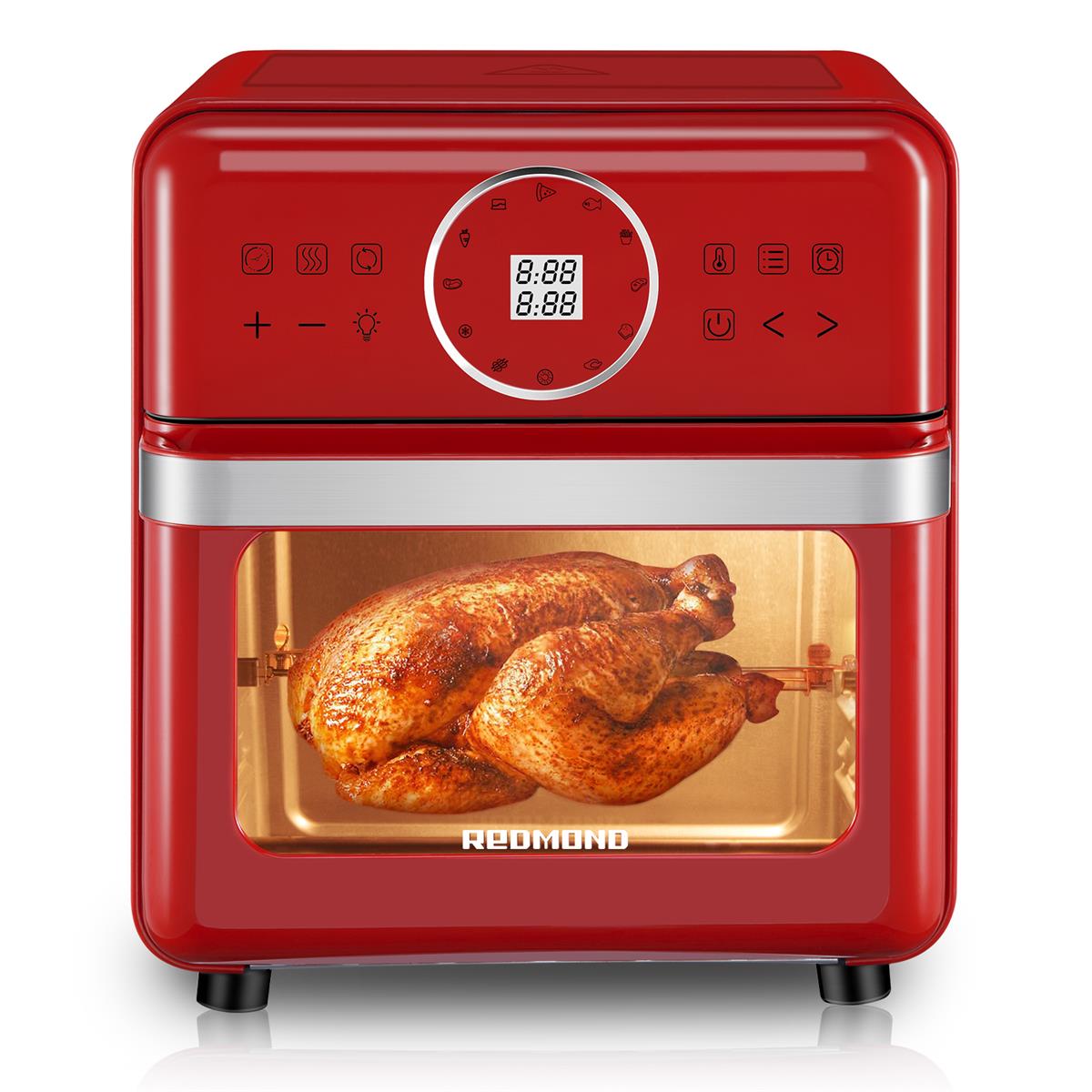 Stylish 12-in-1 Multi Function Air Fryer Countertop Rotisserie Toaster Cooker Electric Air Fryers
