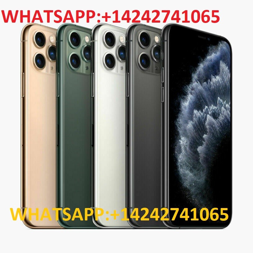 Sales For Apple iPhone 12/11 PRO MAX X XS 64GB 256GB 512GB 4G Factory Unlocked 6.5 Unlocked 4G 1 Year Warranty Sealed In it Box