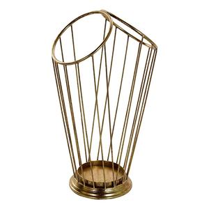 Gold Finished Brass Umbrella holder Antique Home and hotel decorative Umbrella holder stand wholesale