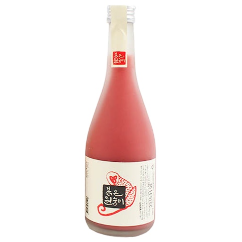 Корейское красное рисовое вино (Makgeolli), сладкое и молочное рисовое вино, восточные традиционные напитки, Sulseam - Red monkey