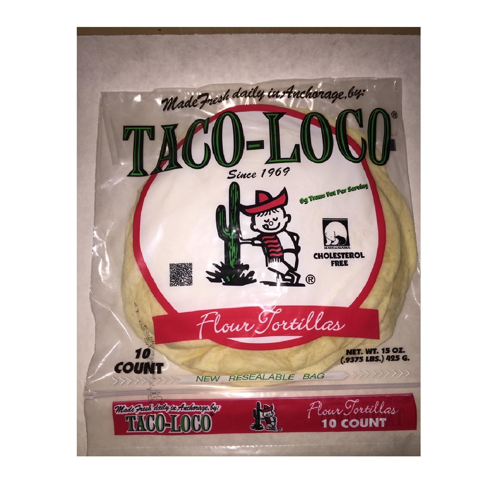Trending Taco Loco Medium 8" Flour Tortillas Model Number 7820311122
