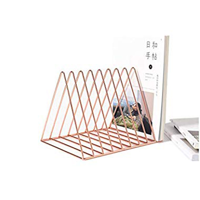 Rose Gold Copper Metal Iron Letter Paper Holder