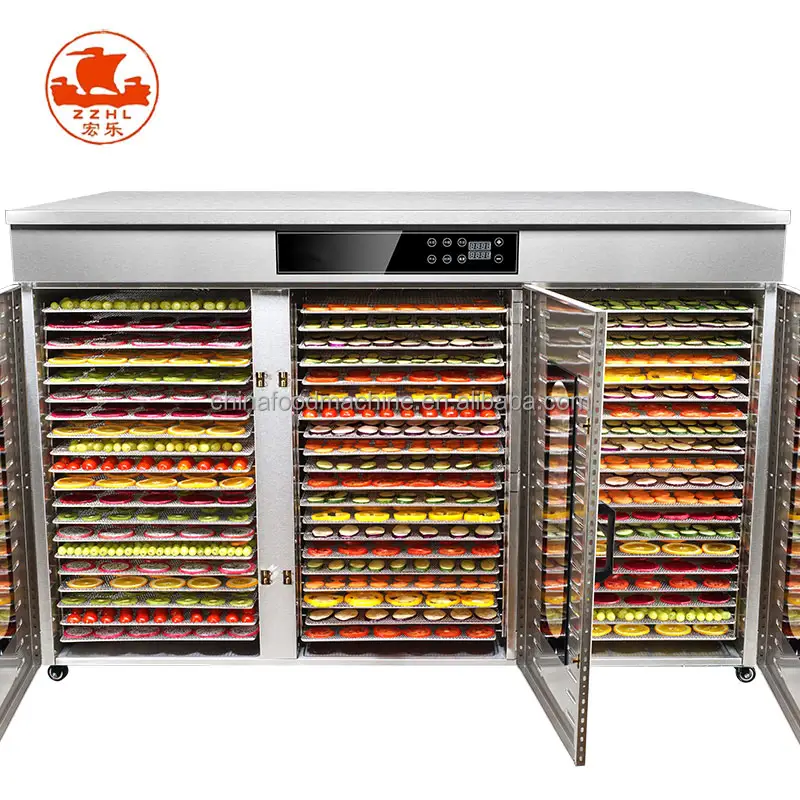 Industrial Fruit Dehydrator Vegetable Fruit  Dehydrator Machine Commercial SS Fruit Meat dryer dehydrator