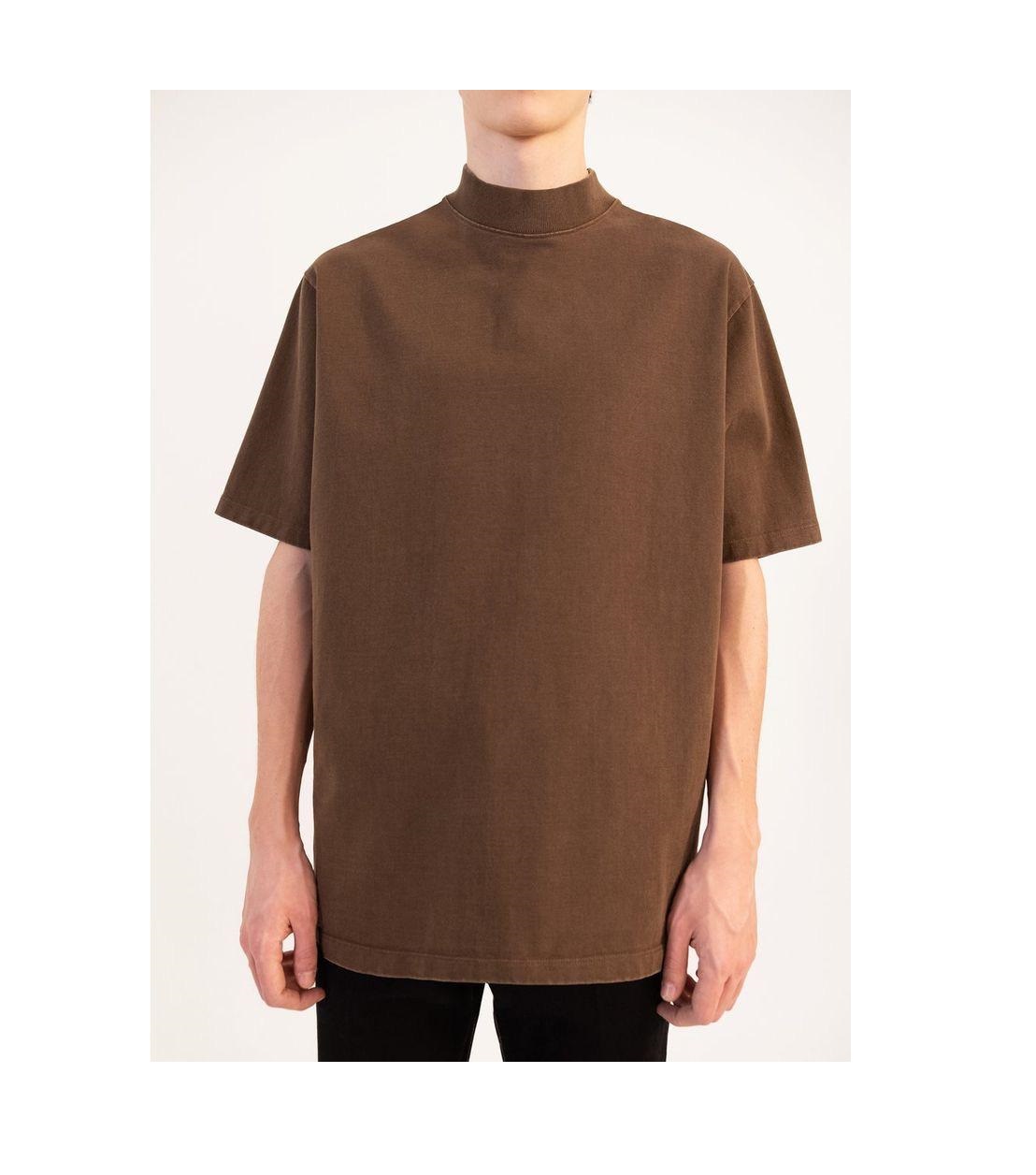 Oversized t-shirt custom - high neck elasticated Oversized Box Fit Streetwear T Shirts