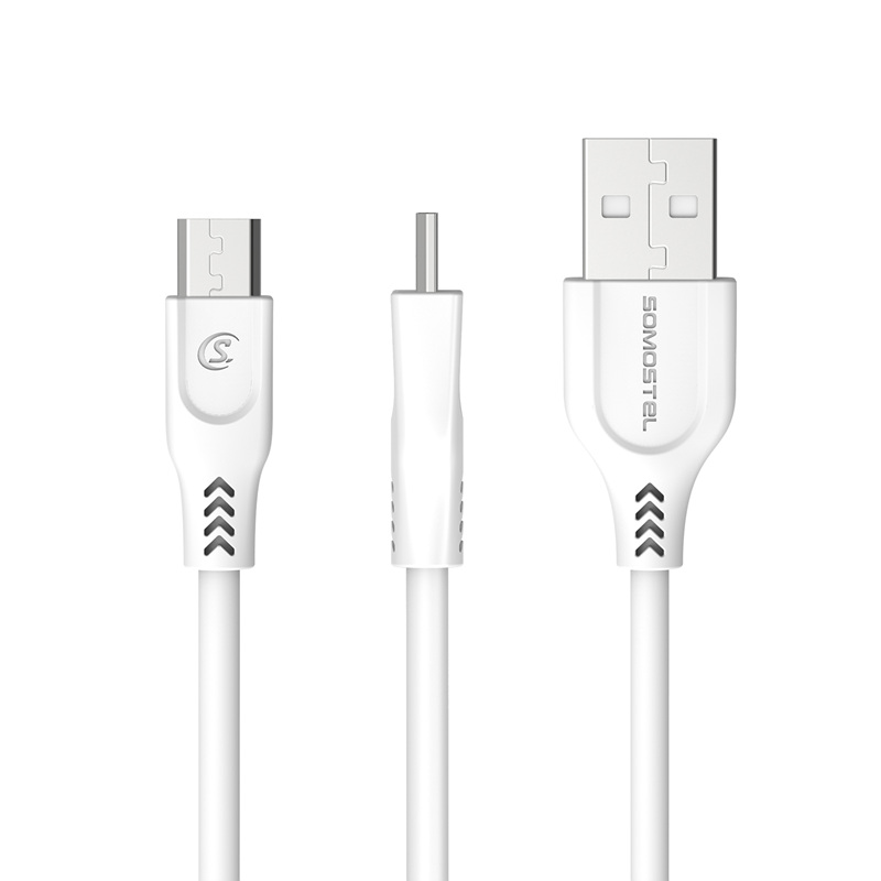 2021 индивидуальный 1,2 м микро USB кабель для передачи данных 3.1A TPE черный/белый кабель для быстрой зарядки для Android
