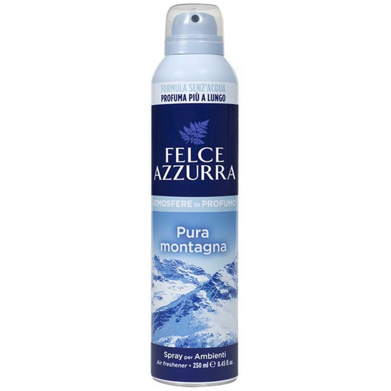 FELCE AZZURRA освежитель воздуха спрей чистый горный парфюм 250 мл.